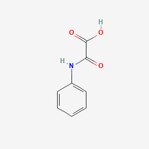 molecular formula C8H7NO3 B1677836 Oxanilic acid CAS No. 500-72-1