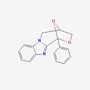 molecular formula C17H14N2O2 B1677839 Oxapadol CAS No. 56969-22-3