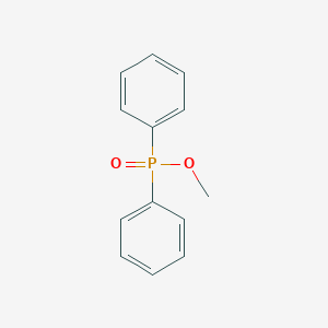 molecular formula C13H13O2P B167784 甲基二苯基膦酸酯 CAS No. 1706-90-7