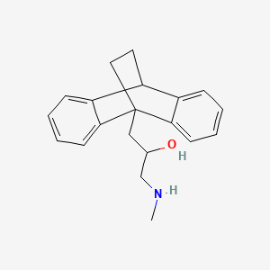 molecular formula C20H23NO B1677841 Oxaprotiline CAS No. 56433-44-4