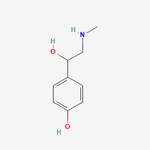 molecular formula C9H13NO2 B1677852 Synephrine CAS No. 94-07-5