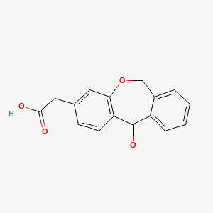 molecular formula C16H12O4 B1677856 Oxepinac CAS No. 55689-65-1