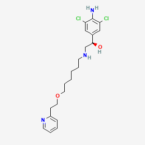 molecular formula C21H29Cl2N3O2 B1677864 Picumeterol CAS No. 130641-36-0