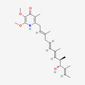 molecular formula C25H37NO4 B1677868 Piericidin A CAS No. 2738-64-9