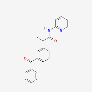 molecular formula C22H20N2O2 B1677876 Piketoprofen CAS No. 60576-13-8
