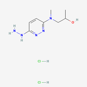molecular formula C8H17Cl2N5O B1677877 Pildralazine dihydrochloride CAS No. 56393-22-7