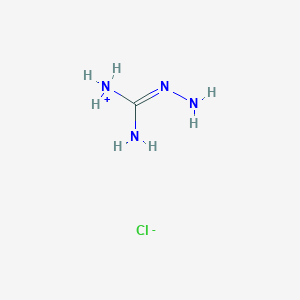 molecular formula CH7ClN4 B1677880 Aminoguanidine hydrochloride CAS No. 1937-19-5