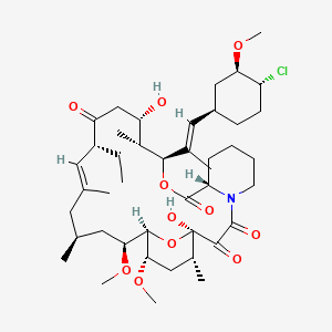 molecular formula C43H68ClNO11 B1677883 Pimecrolimus CAS No. 137071-32-0