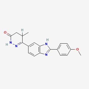 molecular formula C19H18N4O2 B1677887 Pimobendan CAS No. 74150-27-9