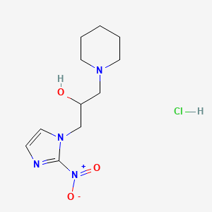 molecular formula C11H19ClN4O3 B1677890 Pimonidazole Hydrochloride CAS No. 70132-51-3