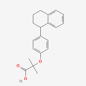 molecular formula C20H22O3 B1677897 Nafenopin CAS No. 3771-19-5