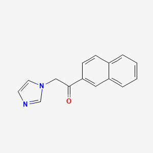 molecular formula C15H12N2O B1677899 Nafimidone CAS No. 64212-22-2
