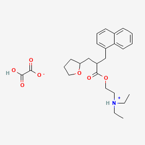 molecular formula C26H35NO7 B1677903 Nafronyl oxalate CAS No. 3200-06-4