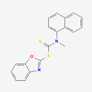 molecular formula C19H14N2OS2 B1677907 萘托酯 CAS No. 28820-28-2