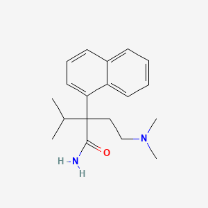 molecular formula C19H26N2O B1677908 Naftypramide CAS No. 1505-95-9