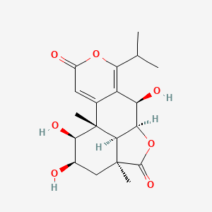 molecular formula C19H24O7 B1677909 Nagilactone B CAS No. 19891-51-1