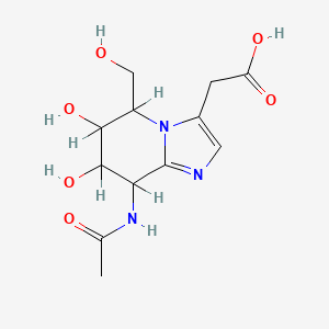 molecular formula C12H17N3O6 B1677910 Nagstatin CAS No. 126844-81-3