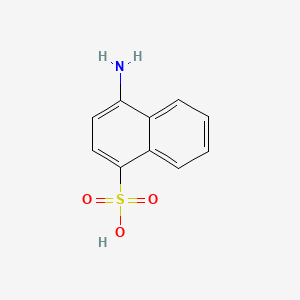 molecular formula C10H9NO3S B1677916 萘酸 CAS No. 84-86-6
