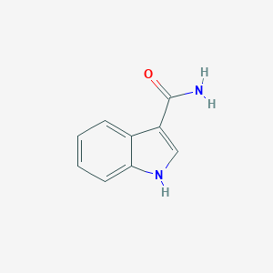 molecular formula C9H8N2O B167792 1H-吲哚-3-甲酰胺 CAS No. 1670-85-5