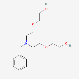 molecular formula C15H25NO4 B1677920 N-Benzyl-N-bis-PEG2 