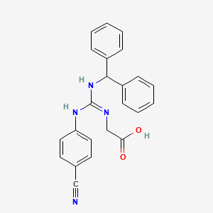 molecular formula C23H20N4O2 B1677926 NC-174 CAS No. 138460-25-0
