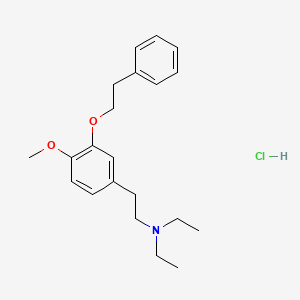 molecular formula C23H34ClNO2 B1677940 NE 100 hydrochloride CAS No. 149409-57-4