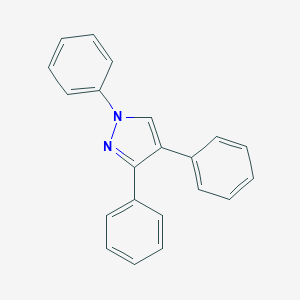 molecular formula C21H16N2 B167795 1,3,4-三苯基-1H-吡唑 CAS No. 1666-85-9