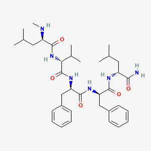 molecular formula C36H54N6O5 B1677973 PPI-1019 CAS No. 290828-45-4