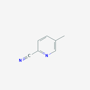molecular formula C7H6N2 B167798 5-甲基吡啶-2-碳腈 CAS No. 1620-77-5