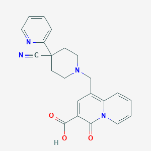 molecular formula C22H20N4O3 B1677984 PQCA 