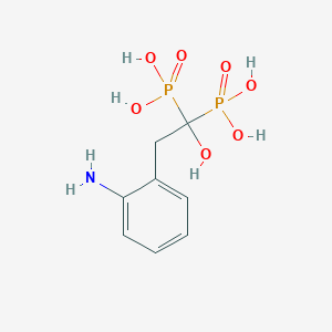 molecular formula C8H13NO7P2 B1677987 NE21650 CAS No. 427899-21-6