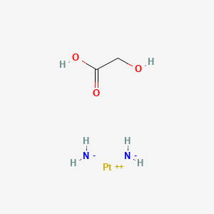 molecular formula C2H10N2O3Pt+2 B1678008 奈达铂 CAS No. 95734-82-0