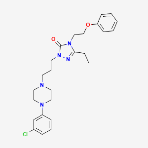 B1678010 Nefazodone CAS No. 83366-66-9