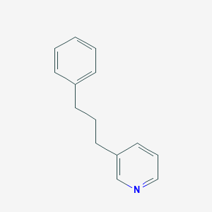 B167802 3-(3-Phenylpropyl)pyridine CAS No. 1802-34-2