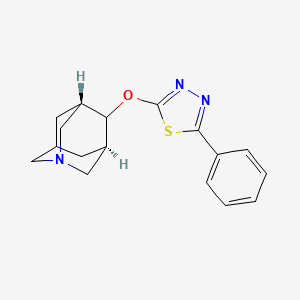 molecular formula C17H19N3OS B1678021 Nelonicline CAS No. 1026134-63-3