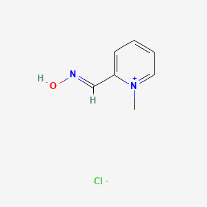 molecular formula C7H9ClN2O B1678035 Pralidoxime chloride CAS No. 51-15-0