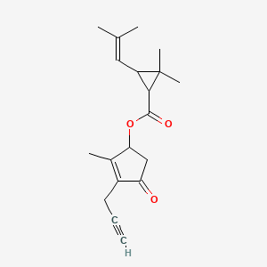 molecular formula C19H24O3 B1678036 Prallethrin CAS No. 23031-36-9
