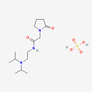 molecular formula C14H29N3O6S B1678042 Pramiracetam Sulfate CAS No. 72869-16-0
