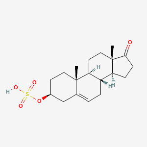 B1678050 Dehydroepiandrosterone sulfate CAS No. 651-48-9