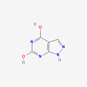 molecular formula C5H4N4O2 B1678055 Oxipurinol CAS No. 2465-59-0