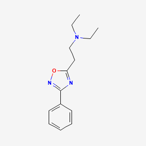 molecular formula C14H19N3O B1678060 Oxolamine CAS No. 959-14-8