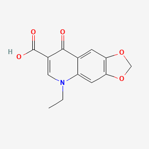 molecular formula C13H11NO5 B1678063 Oxolinic acid CAS No. 14698-29-4