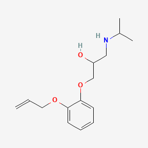 molecular formula C15H23NO3 B1678068 奥昔布诺洛尔 CAS No. 6452-71-7