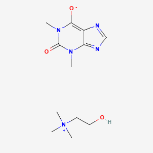 molecular formula C12H21N5O3 B1678071 Oxtriphylline CAS No. 4499-40-5