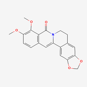 molecular formula C20H17NO5 B1678073 Oxyberberine CAS No. 549-21-3