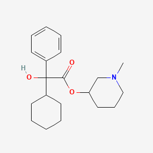 molecular formula C20H29NO3 B1678078 Oxyclipine CAS No. 4354-45-4