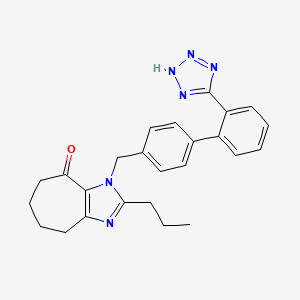 molecular formula C25H26N6O B1678085 Pratosartan CAS No. 153804-05-8