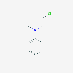 molecular formula C9H12ClN B167809 N-(2-Chloroethyl)-N-methylaniline CAS No. 1669-85-8