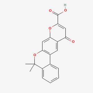 molecular formula C21H21NO6 B1678091 PR-D-92 CAS No. 52156-73-7
