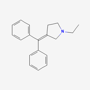 molecular formula C19H21N B1678094 Pridefine CAS No. 5370-41-2